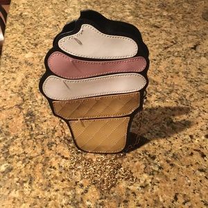 Ice cream cone purse